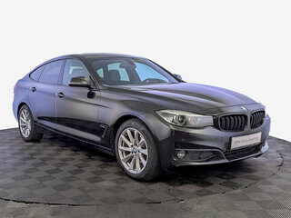 2017 BMW 3 серии Gran Turismo 320d VI (F3x) Рестайлинг, чёрный, 2600000 рублей, вид 3