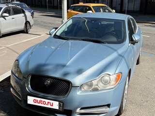 2011 Jaguar XF I, голубой, 1250000 рублей, вид 4