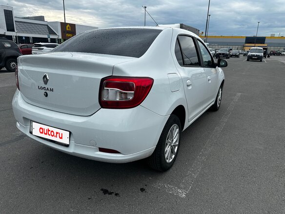 2020 Renault Logan II Рестайлинг, белый, 700000 рублей - вид 6