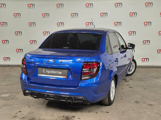 2022 Lada (ВАЗ) Granta I Рестайлинг, синий, 699000 рублей, вид 4