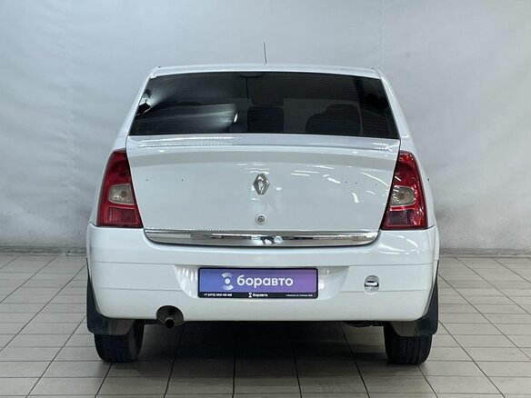2010 Renault Logan I Рестайлинг, белый - вид 6