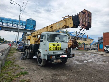 2002 КамАЗ 53215, зелёный, 1900000 рублей, вид 1