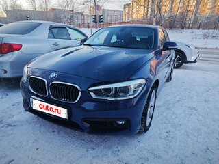 2017 BMW 1 серии 118i II (F20/F21) Рестайлинг 2, синий, 2000000 рублей, вид 1