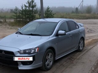2008 Mitsubishi Lancer X, серебристый, 760000 рублей, вид 1