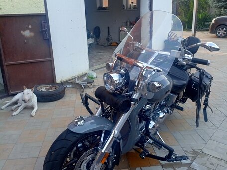 2003 Honda VTX 1800, серый, 900000 рублей, вид 1
