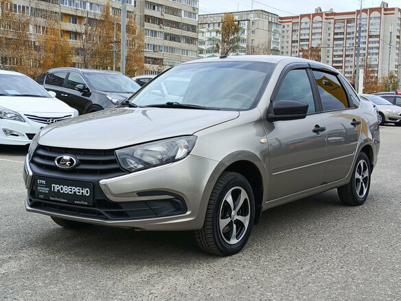2019 Lada (ВАЗ) Granta I Рестайлинг, серый, 465000 рублей