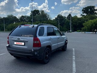 2006 Kia Sportage II, серебристый, 420000 рублей, вид 4