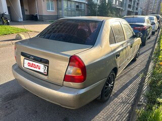 2005 Hyundai Accent ТагАЗ II, бежевый, 170000 рублей, вид 1