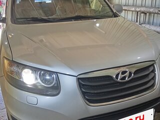 2011 Hyundai Santa Fe II Рестайлинг, серебристый, 1200000 рублей, вид 1