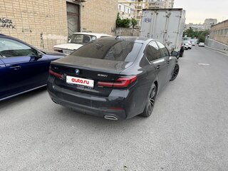 2021 BMW 5 серии 530i xDrive VII (G30/G31/G38) Рестайлинг, чёрный, 4700000 рублей, вид 3