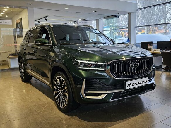 2026 Geely Monjaro, зелёный - вид 23