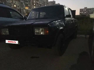 1999 Lada (ВАЗ) 2107, синий, 70000 рублей, вид 1