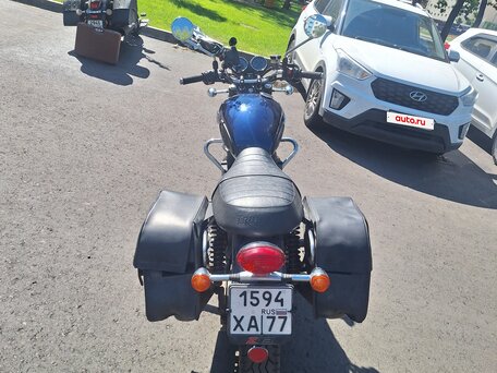2012 Triumph Bonneville T100, синий, 550000 рублей, вид 4