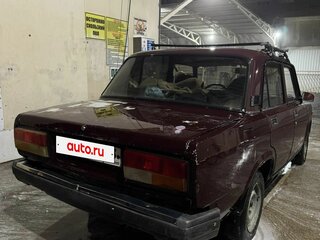 2005 Lada (ВАЗ) 2107, пурпурный, 95000 рублей, вид 4