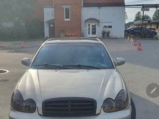 2007 Hyundai Sonata ТагАЗ IV (EF) Рестайлинг, бежевый, 380000 рублей, вид 2