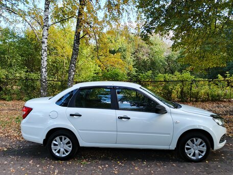 2019 Lada (ВАЗ) Granta I Рестайлинг, белый, 540000 рублей, вид 5
