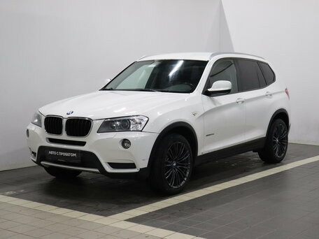 2013 BMW X3 20d xDrive II (F25), белый, 1415000 рублей, вид 3
