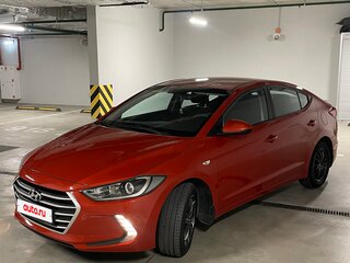 2016 Hyundai Elantra VI (AD), красный, 1350000 рублей, вид 1
