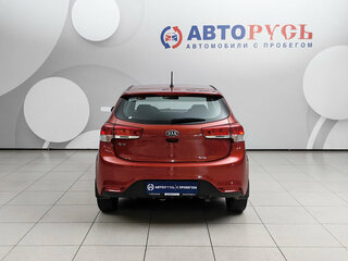 2016 Kia Rio III Рестайлинг, красный, 1035000 рублей, вид 4