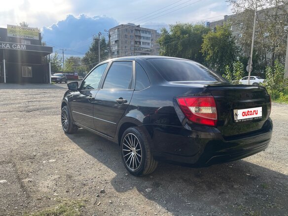2019 Lada (ВАЗ) Granta I Рестайлинг, чёрный, 599999 рублей - вид 9