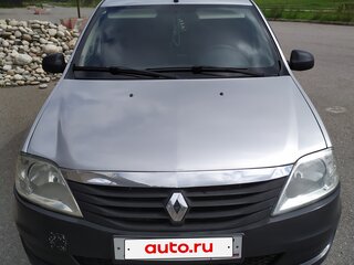 2013 Renault Logan I Рестайлинг, серебристый, 363000 рублей, вид 5