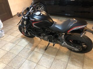 2019 Ducati Monster 821, чёрный, 1040000 рублей, вид 5