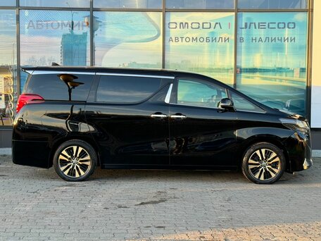2019 Toyota Alphard III Рестайлинг, чёрный, 3450000 рублей, вид 4