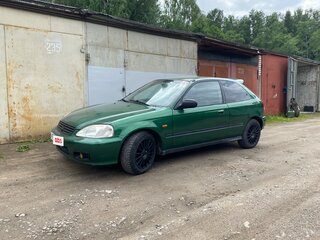 2000 Honda Civic VI Рестайлинг, зелёный, 300000 рублей, вид 4