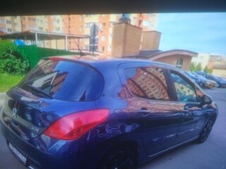 2008 Peugeot 308 I, синий, 385000 рублей, вид 2