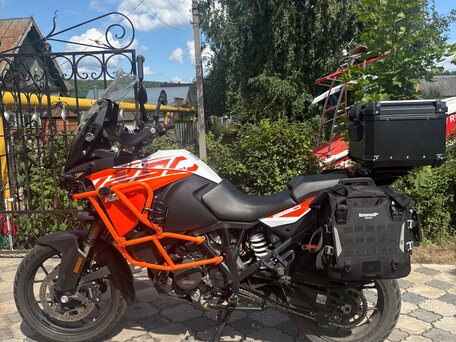 2017 KTM 1290 Super Adventure S, оранжевый, 1100000 рублей, вид 5