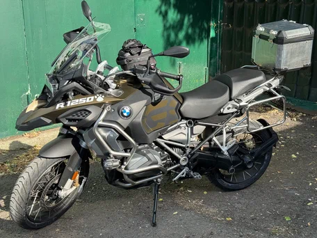 2019 BMW R 1250 GS Adventure, зелёный, 1600000 рублей, вид 1