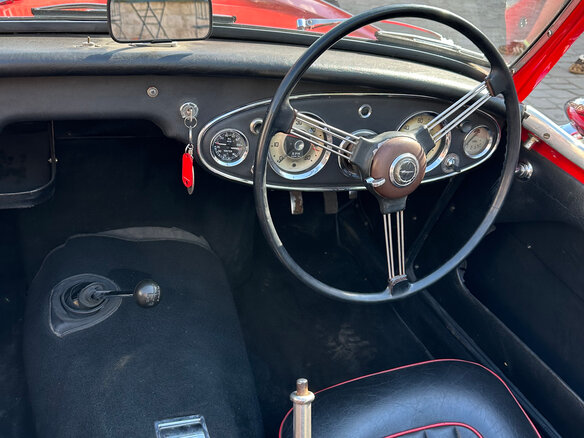 1960 Austin Healey 3000 5-speed I (BN7, BT7), красный, 6000000 рублей - вид 7