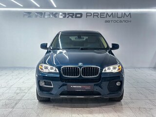 2013 BMW X6 30d I (E71) Рестайлинг, синий, 2100000 рублей, вид 3