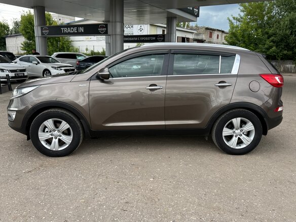 2011 Kia Sportage III, коричневый, 1235000 рублей - вид 8