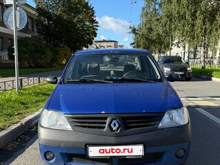 2007 Renault Logan I, синий, 265000 рублей, вид 1