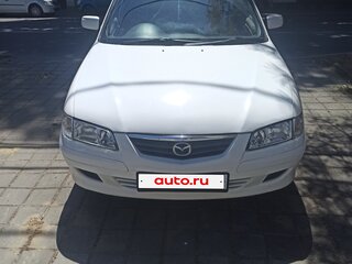 2001 Mazda Capella VI, белый, 290000 рублей, вид 1