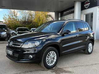 2014 Volkswagen Tiguan I Рестайлинг, чёрный, 1415000 рублей, вид 2
