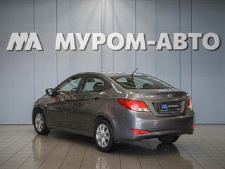 2016 Hyundai Solaris I Рестайлинг, серый, 880000 рублей, вид 2
