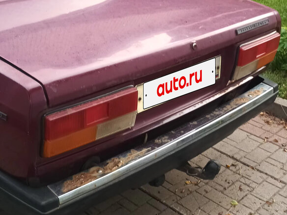 2004 Lada (ВАЗ) 2107, красный, 120000 рублей - вид 10