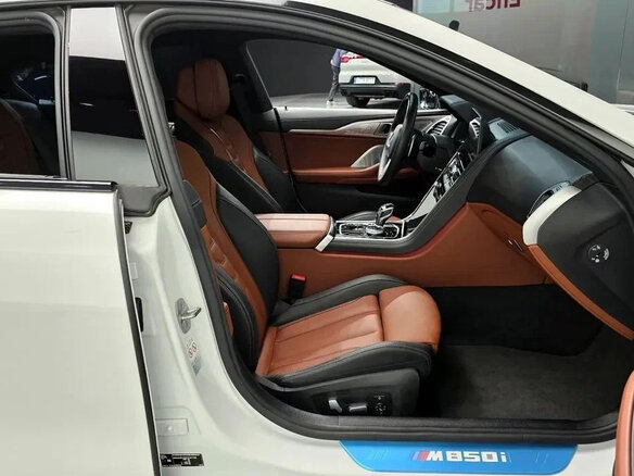 2023 BMW 8 серии Gran Coupe 840i xDrive II (G14/G15/G16) Рестайлинг, белый, 8900000 рублей - вид 6