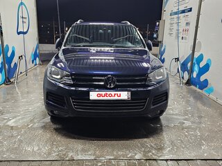 2012 Volkswagen Touareg II, чёрный, 2300000 рублей, вид 2