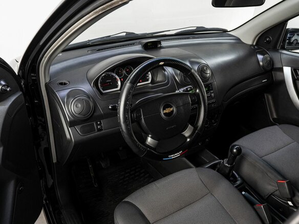 2011 Chevrolet Aveo I Рестайлинг, чёрный - вид 8