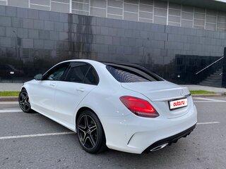 2018 Mercedes-Benz C-Класс 180 IV (W205) Рестайлинг, белый, 3030000 рублей, вид 4