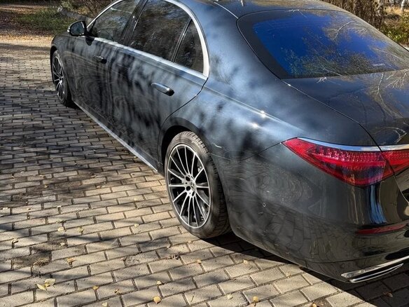 2021 Mercedes-Benz S-Класс 500 Long 4MATIC VII (W223), чёрный, 9200000 рублей - вид 4