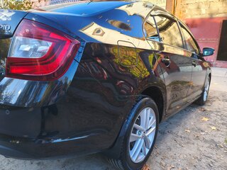 2018 Skoda Rapid I Рестайлинг, чёрный, 1300000 рублей, вид 5