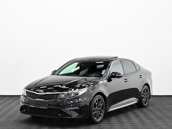 2018 Kia Optima IV Рестайлинг, чёрный, 1675000 рублей - вид 2