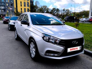 2021 Lada (ВАЗ) Vesta SW I, серый, 975000 рублей, вид 1