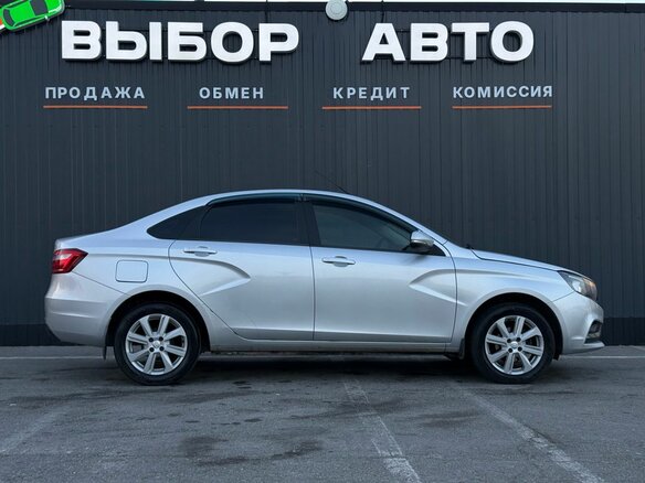 2021 Lada (ВАЗ) Vesta I, серебристый, 999000 рублей - вид 2