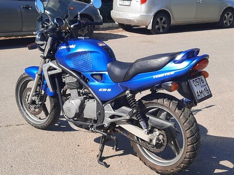 2001 Kawasaki ER-5, синий, 209000 рублей, вид 1