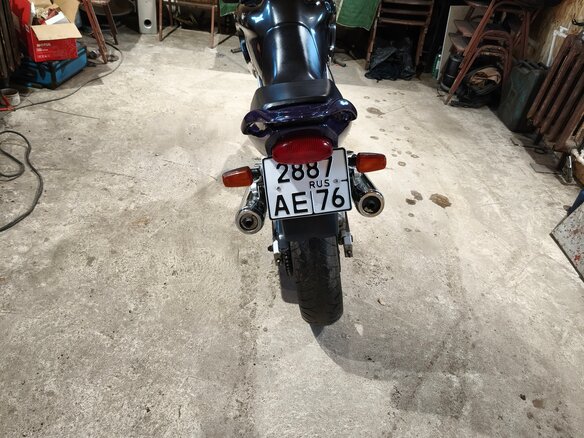 1998 Yamaha TDM850, синий, 250000 рублей - вид 2